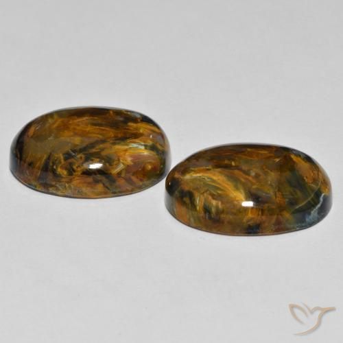 Pietersite Gemstones in 18 x 13 mm (calibrated) Size for Sale, Pietersite Stones in Multicolor Color