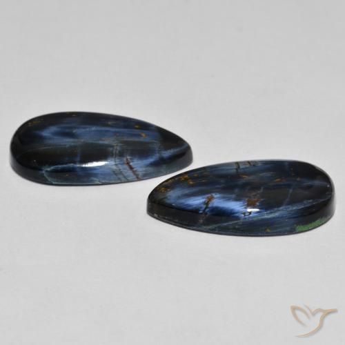 Pietersite Gemstones in 18.7 x 10.1 mm Size for Sale, Pietersite Stones in Multicolor Color