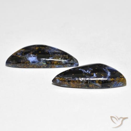 Pietersite Gemstones in 21.1 x 10.1 mm Size for Sale, Pietersite Stones in Multicolor Color