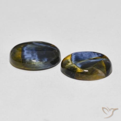 Pietersite Gemstones in 13.9 x 10.6 mm Size for Sale, Pietersite Stones in Multicolor Color