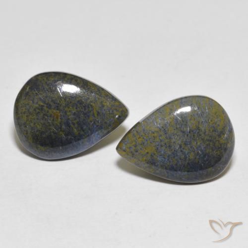 8.36ctw Natural Multicolor Pietersite, Pear Shape, Opaque