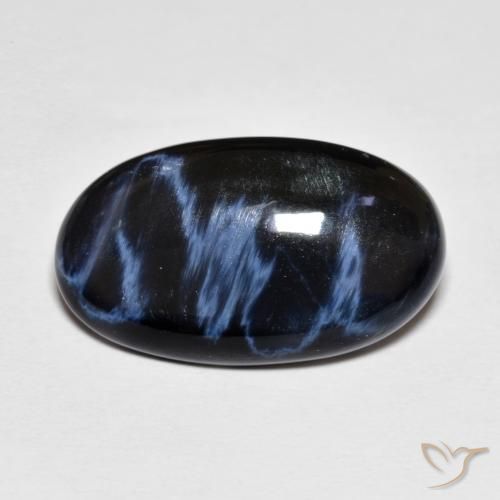 7.44ct Natural Multicolor Pietersite, Oval, Opaque