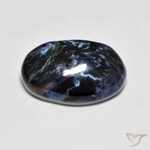 4.84 ct Multicolor Pietersite Stone, Natural Pietersite in Oval Cabochon Shape for Sale