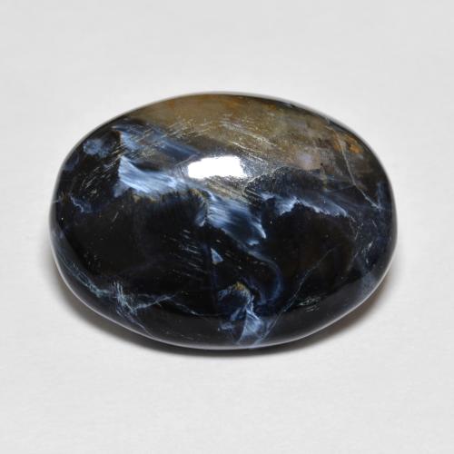 Mehrfarbig Pietersite Edelstein - 8.8ct Oval Cabochon (ID: 621897)