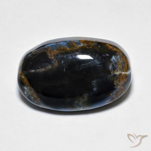 9.72ct Natural Multicolor Pietersite, Oval, Opaque