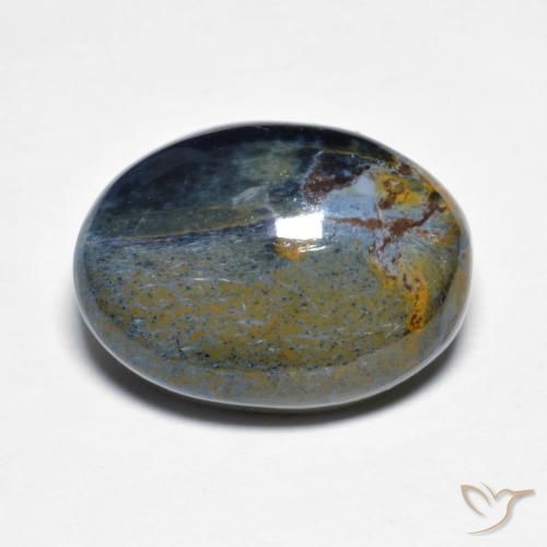 7.30ct Natural Multicolor Pietersite, Oval, Opaque