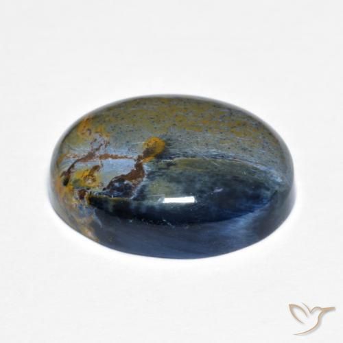 Pietersite Gemstone in 15.7 x 11.5 mm Size for Sale, Pietersite Stone in Multicolor Color