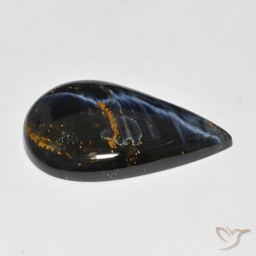 Pietersite Gemstone in 20.2 x 12.1 mm Size for Sale, Pietersite Stone in Multicolor Color