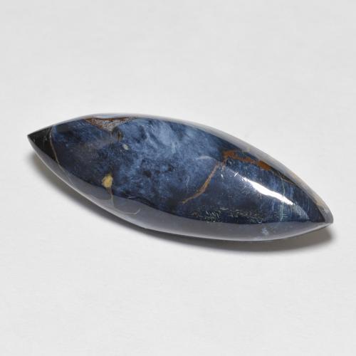 Многоцветный Петерсит Камень - 9ct Огранка Маркиза Кабошон (ID: 623079)