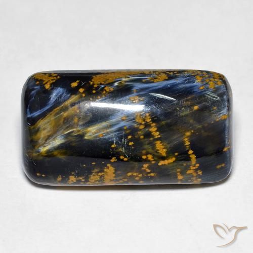 14.99 ct Multicolor Pietersite Gemstone, Pietersite Gem in Cushion Cabochon Shape for Sale.
