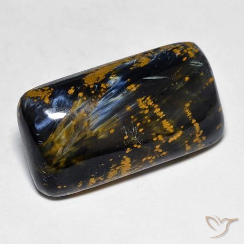 14.99 ct Multicolor Pietersite Stone, Natural Pietersite in Cushion Cabochon Shape for Sale