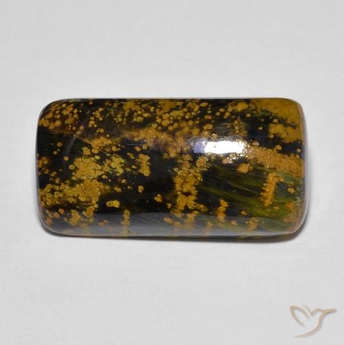 10.02ct Natural Multicolor Pietersite, Cushion, Opaque
