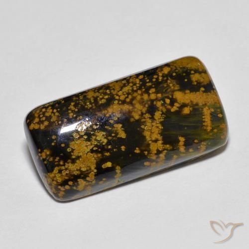 10.02 ct Multicolor Pietersite Stone, Natural Pietersite in Cushion Cabochon Shape for Sale
