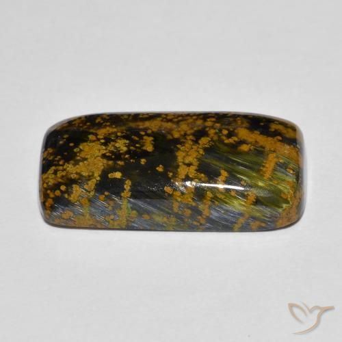 Pietersite Gemstone in 20.4 x 10.4 mm Size for Sale, Pietersite Stone in Multicolor Color