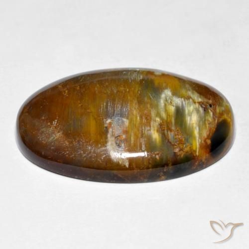 Pietersite Gemstone in 25.6 x 17 mm Size for Sale, Pietersite Stone in Multicolor Color