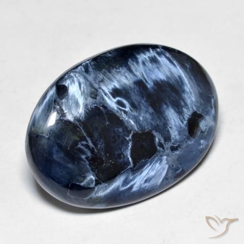 15.38ct Natural Multicolor Pietersite, Oval, Opaque