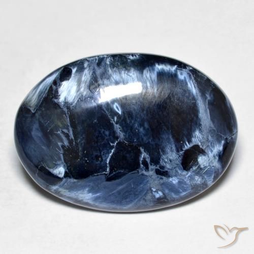 15.38 ct Multicolor Pietersite Stone, Natural Pietersite in Oval Cabochon Shape for Sale