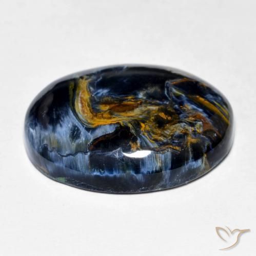 Pietersite Gemstone in 21.6 x 17.1 mm Size for Sale, Pietersite Stone in Multicolor Color