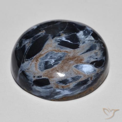 Pietersite Gemstone in 19 mm (calibrated) Size for Sale, Pietersite Stone in Multicolor Color