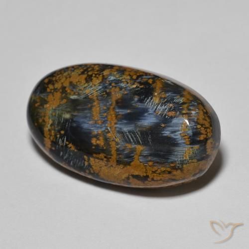 11.58ct Natural Multicolor Pietersite, Oval, Opaque