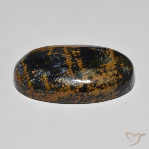 Pietersite Gemstone in 21.1 x 11.9 mm Size for Sale, Pietersite Stone in Multicolor Color