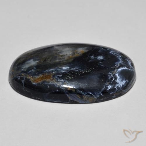 Pietersite Gemstone in 23.4 x 14 mm Size for Sale, Pietersite Stone in Multicolor Color