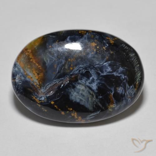 11.52ct Natural Multicolor Pietersite, Oval, Opaque