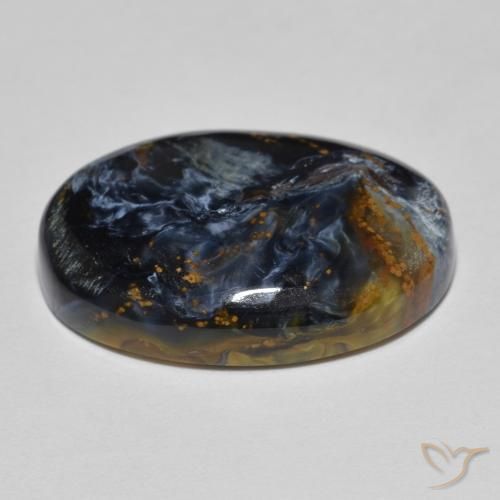 Pietersite Gemstone in 19.6 x 13.9 mm Size for Sale, Pietersite Stone in Multicolor Color