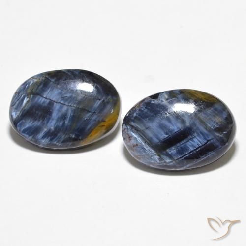 7.99 ct Oval Pietersite, 13.9 x 10.1 mm From China, Photo A