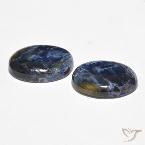 Pietersite Gemstones in 14 x 10 mm (calibrated) Size for Sale, Pietersite Stones in Multicolor Color