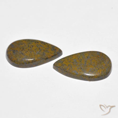 Pietersite Gemstones in 16.9 x 11.3 mm Size for Sale, Pietersite Stones in Multicolor Color
