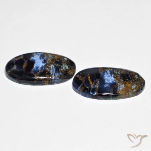 Pietersite Gemstones in 20 x 11.4 mm Size for Sale, Pietersite Stones in Multicolor Color