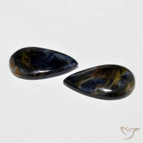 Pietersite Gemstones in 23 x 14.2 mm Size for Sale, Pietersite Stones in Multicolor Color