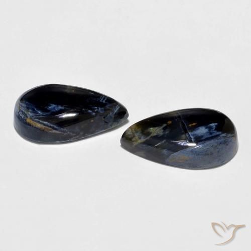 Pietersite Gemstones in 14.6 x 8.2 mm Size for Sale, Pietersite Stones in Multicolor Color