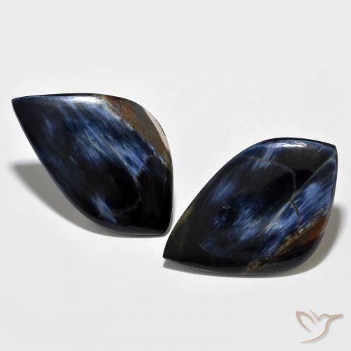 23.21 ct Fancy Pietersite, 31.2 x 18.6 mm From China, Photo A