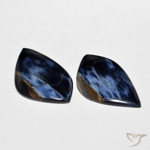 Pietersite Gemstones in 31.2 x 18.6 mm Size for Sale, Pietersite Stones in Multicolor Color