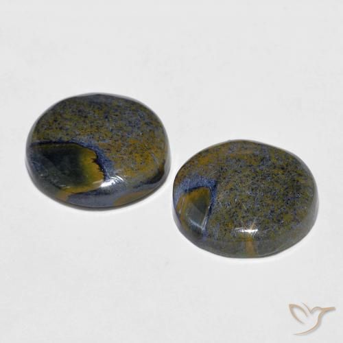 Pietersite Gemstones in 12 mm (calibrated) Size for Sale, Pietersite Stones in Multicolor Color