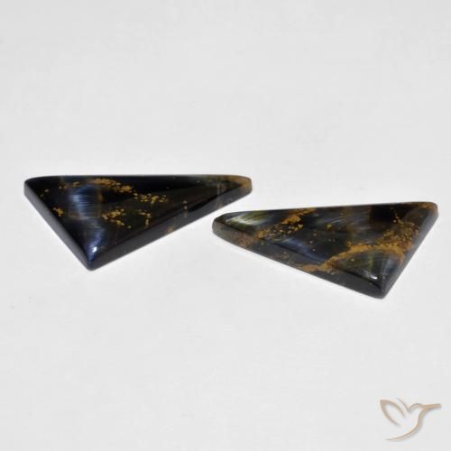 Pietersite Gemstones in 19.9 x 13.5 mm Size for Sale, Pietersite Stones in Multicolor Color