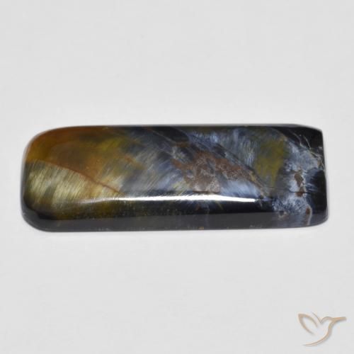 Pietersite Gemstone in 23.9 x 9.4 mm Size for Sale, Pietersite Stone in Multicolor Color