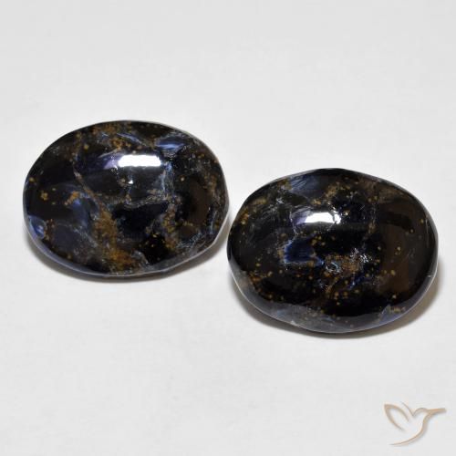 13.88 ct Oval Pietersite, 16.8 x 12.9 mm From China, Photo A