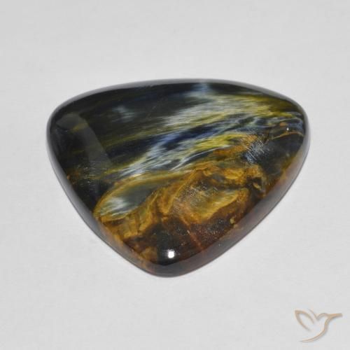 Pietersite Gemstone in 23 x 22 mm Size for Sale, Pietersite Stone in Multicolor Color