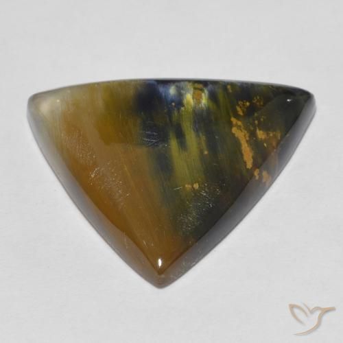 Pietersite Gemstone in 20.5 x 18.3 mm Size for Sale, Pietersite Stone in Multicolor Color