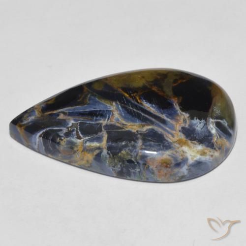 Pietersite Gemstone in 28.2 x 18.1 mm Size for Sale, Pietersite Stone in Multicolor Color