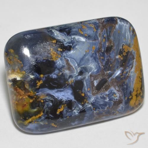 23.01ct Natural Multicolor Pietersite, Cushion, Opaque