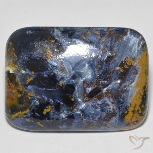 23.01 ct Multicolor Pietersite Stone, Natural Pietersite in Cushion Cabochon Shape for Sale