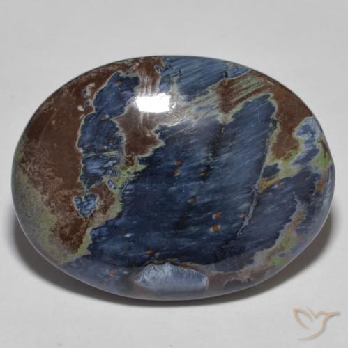 23.37ct Natural Multicolor Pietersite, Oval, Opaque