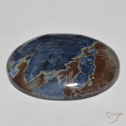 Pietersite Gemstone in 27.9 x 21.2 mm Size for Sale, Pietersite Stone in Multicolor Color