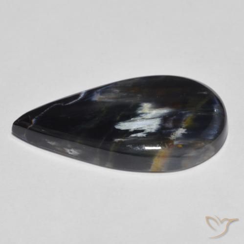 Pietersite Gemstone in 23.6 x 13.4 mm Size for Sale, Pietersite Stone in Multicolor Color