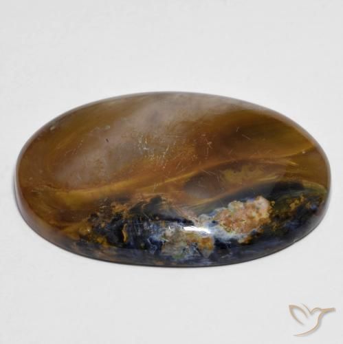 Pietersite Gemstone in 27.4 x 18.4 mm Size for Sale, Pietersite Stone in Multicolor Color