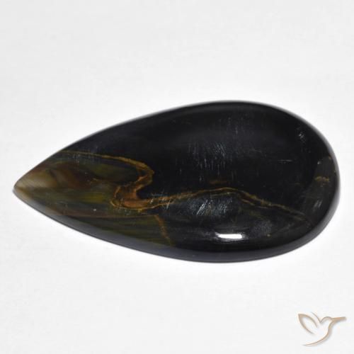 Pietersite Gemstone in 35.8 x 22.6 mm Size for Sale, Pietersite Stone in Multicolor Color